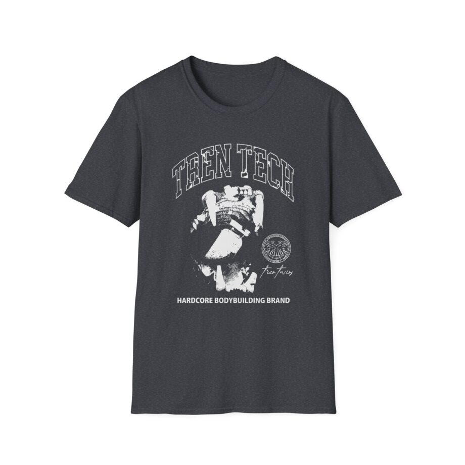 Tren Tech Hardcore Bodybuilding Brand Unisex Softstyle T-shirt