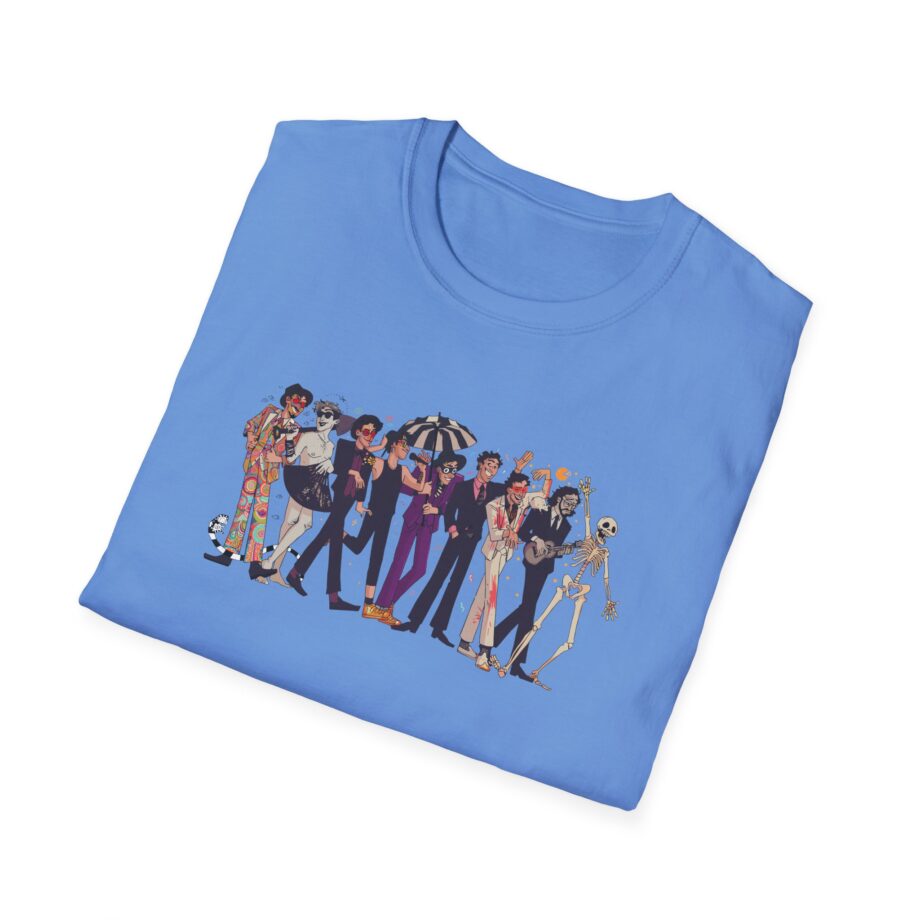 Will Wood Death of the Author Unisex Softstyle T-shirt