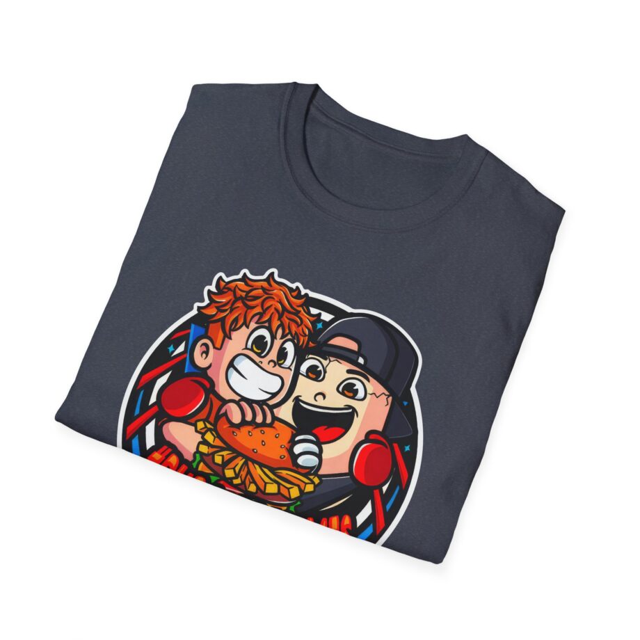 Burger Pommes eierkopf unisex softstyle t-shirt