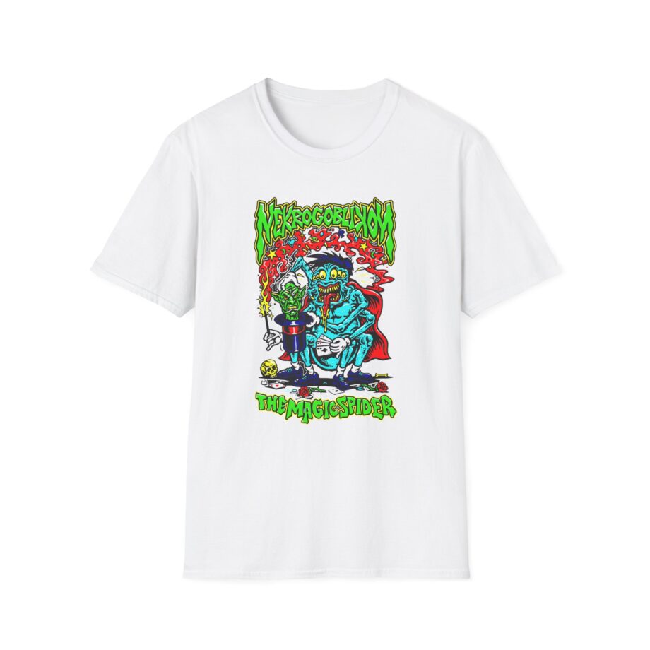 Nekrogoblikon the Magicspider Unisex Softstyle T-Shirt