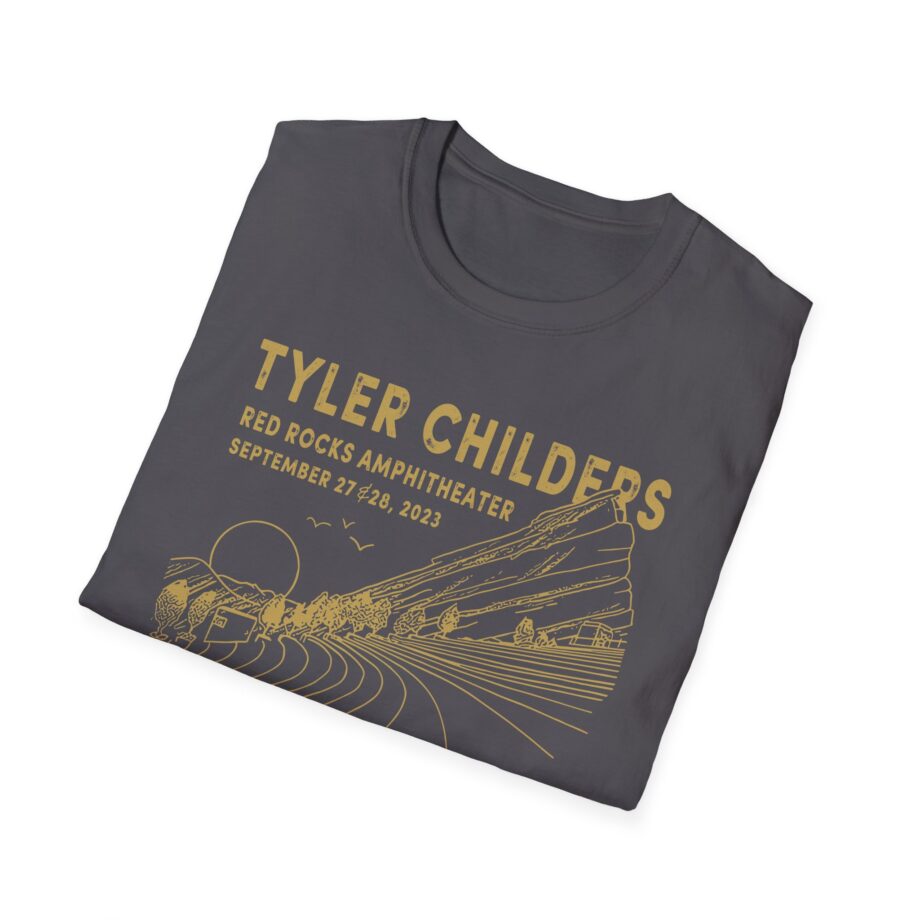 Tyler Childers Red Rocks '23 Unisex Softstyle T-shirt