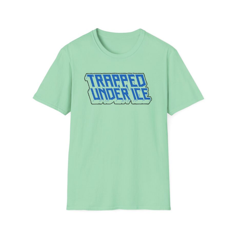 Trapped Under Ice Stacked 3d Logo Unisex Softstyle T-Shirt