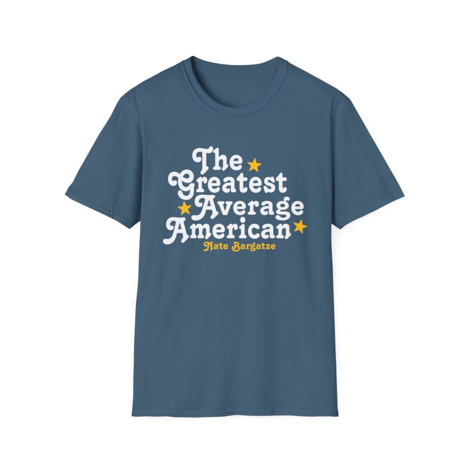 The Greatest Average American Nate Bargatze Unisex Softstyle T-Shirt