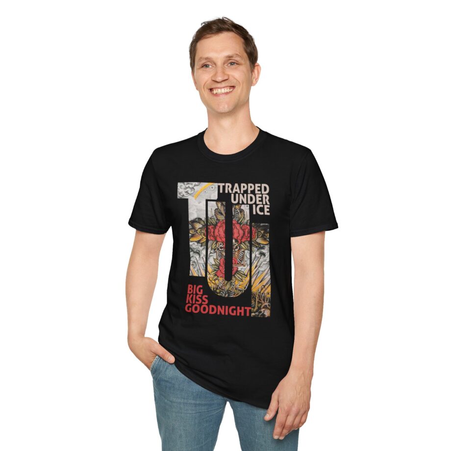 Trapped Under Ice Big Kiss Goodnight Unisex Softstyle Tee