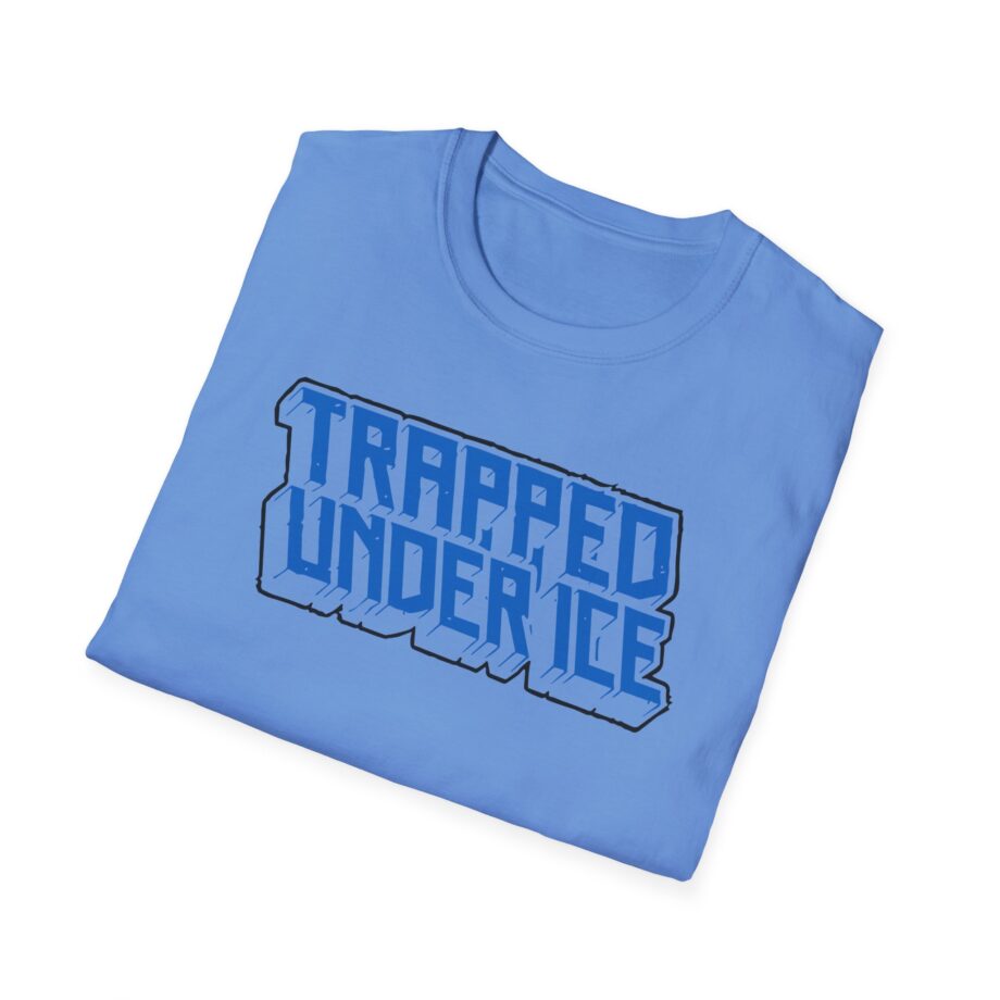 Trapped Under Ice Stacked 3d Logo Unisex Softstyle T-Shirt