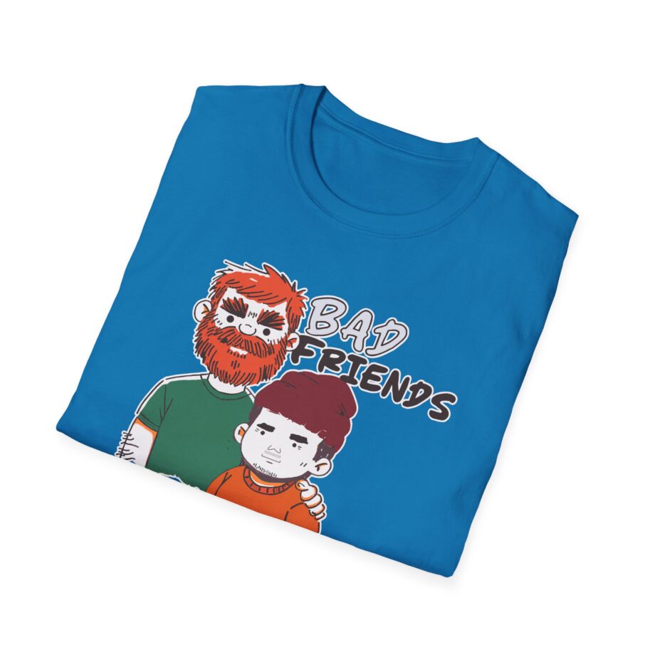 Bad Friends Hairy Unisex Softstyle T-shirt