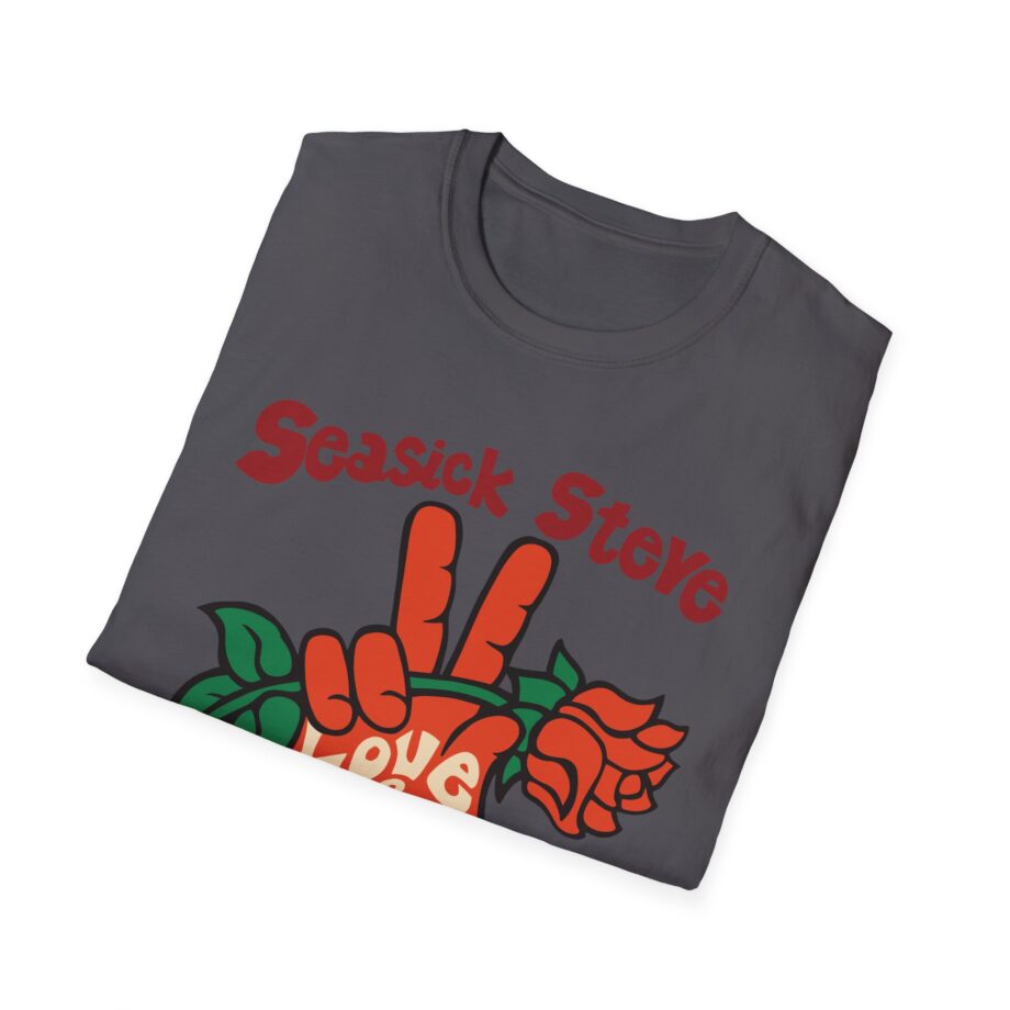 Seasick Steve Love & Peace Unisex Softstyle T-Shirt
