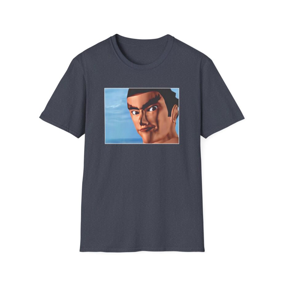 Tinakitten Tekken Retro Kazuya Mishima Unisex Softstyle T-Shirt