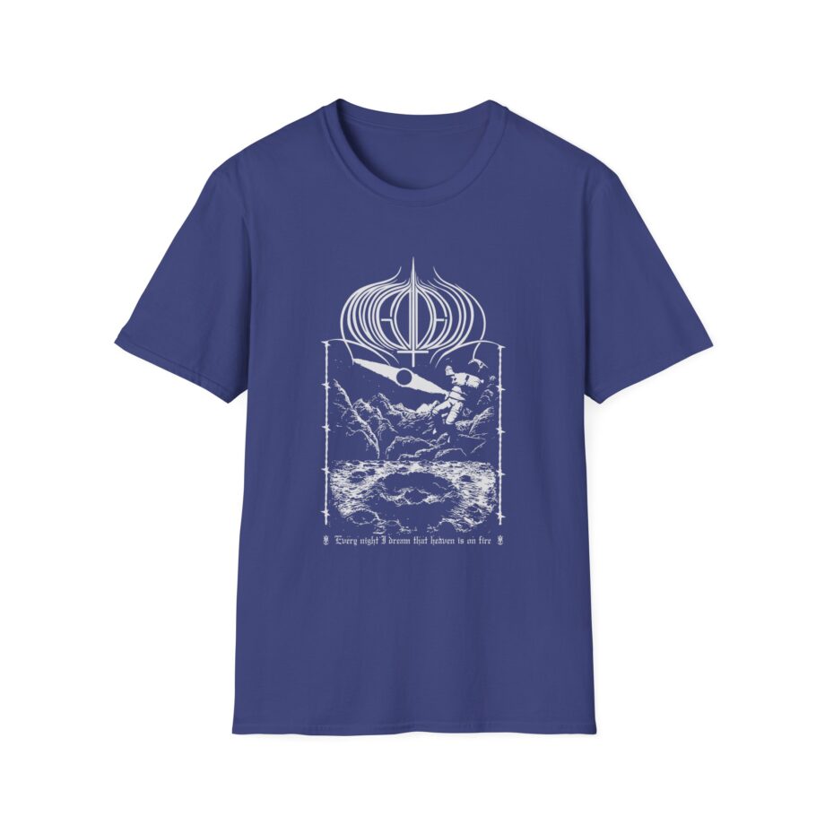 Amigo the Devil  Heavens on Fire Unisex Softstyle T-shirt