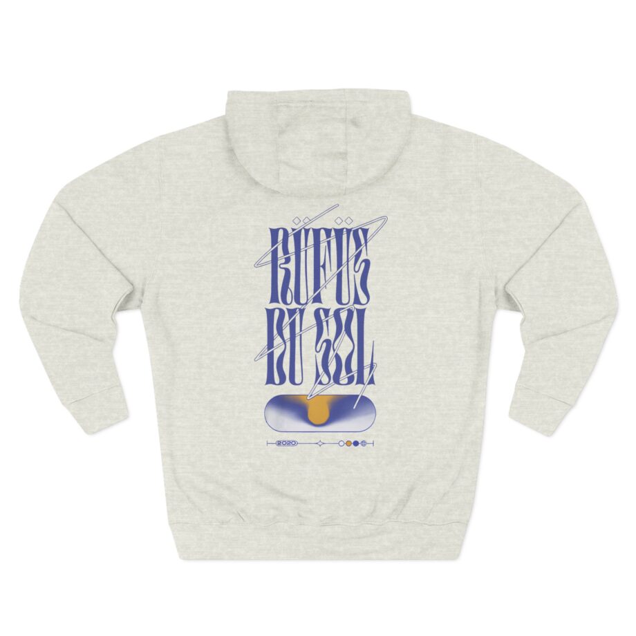 Rüfüs Du Sol OrbitThree-Panel Fleece Hoodie