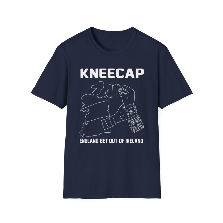 Kneecap England Get Out of Ireland Unisex Softstyle T-Shirt