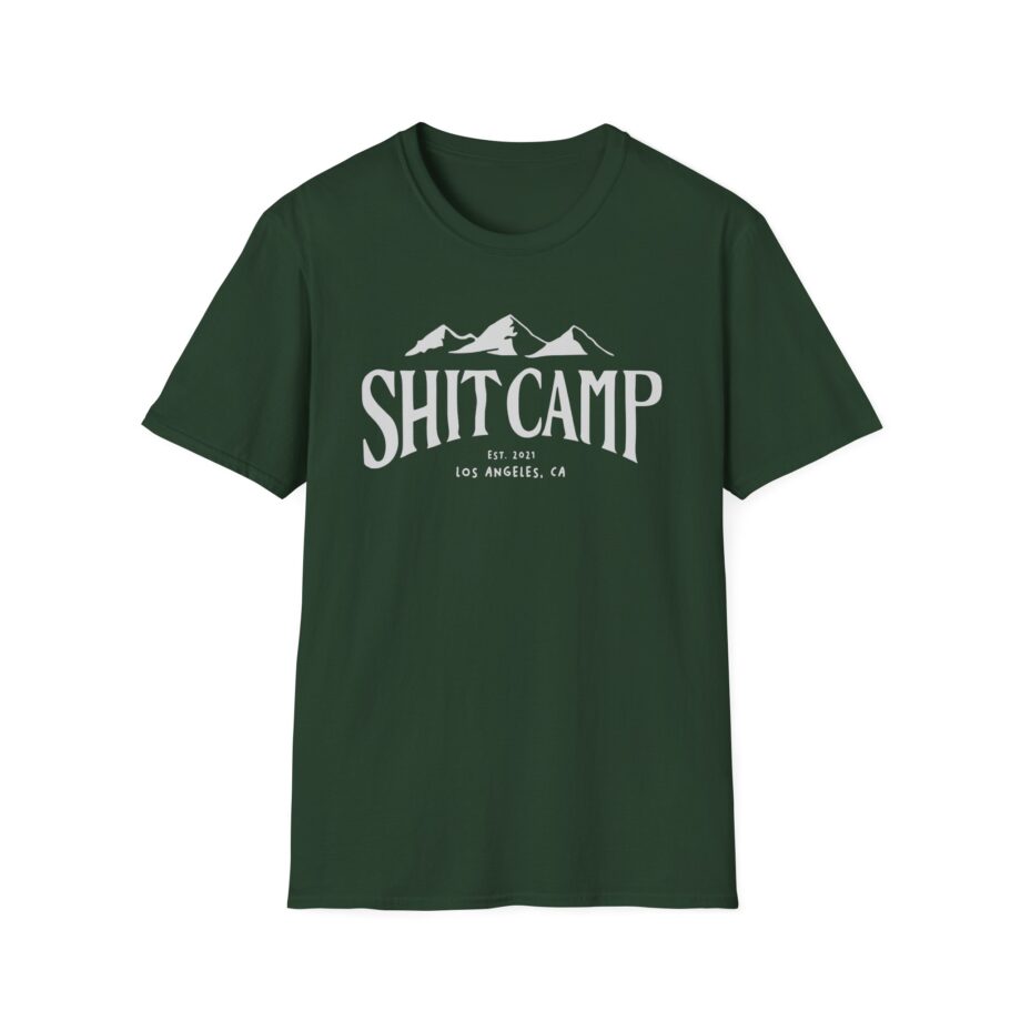 Qtcinderella Shit Camp Unisex Softstyle T-shirt