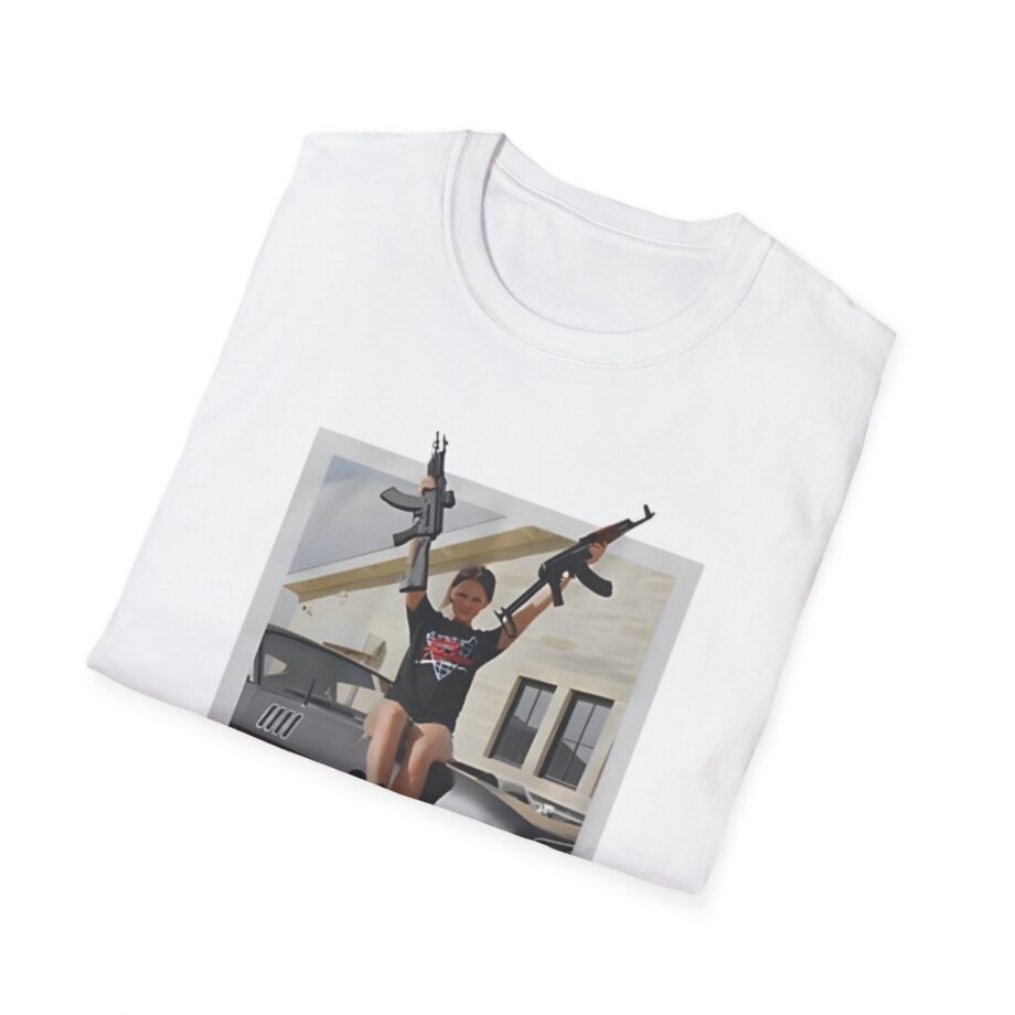 Roman Atwood Brittney in Texas Unisex Softstyle T-shirt