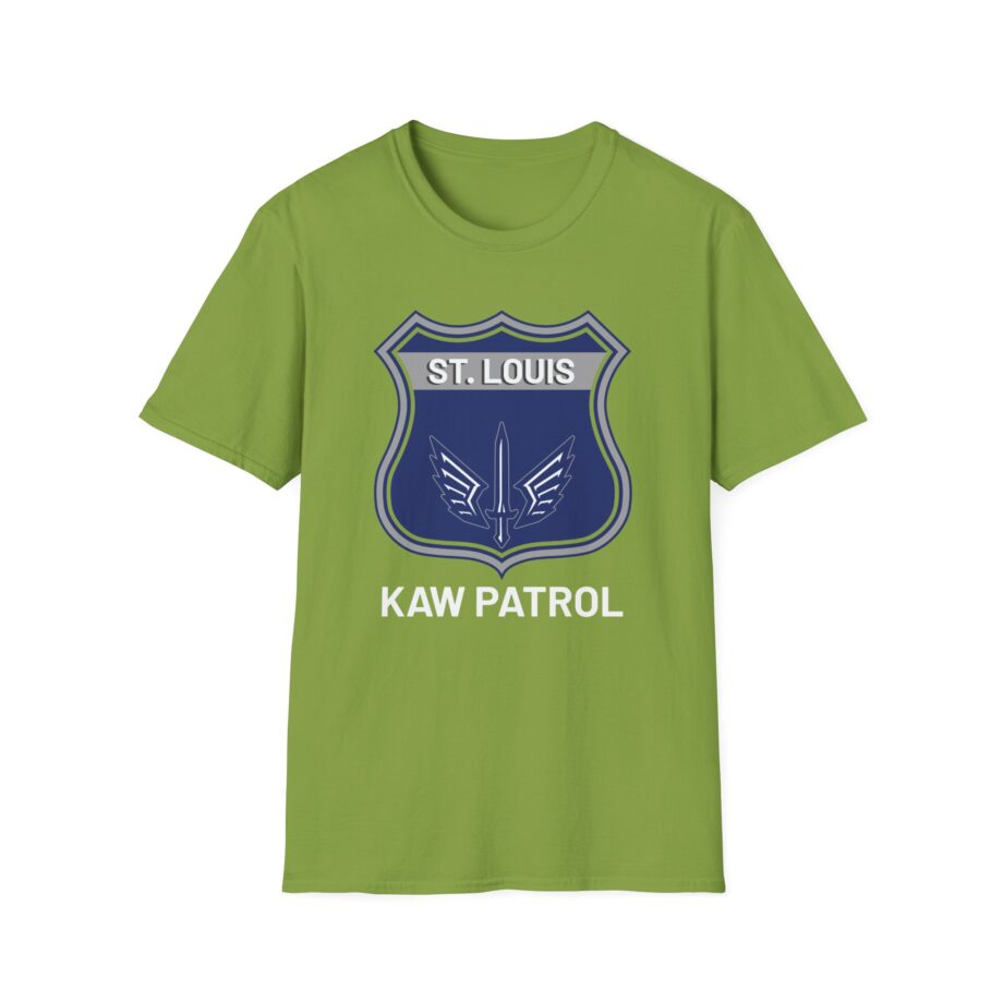 Youth St. Louis Battlehawks Kaw Patrol Unisex Softstyle T-Shirt