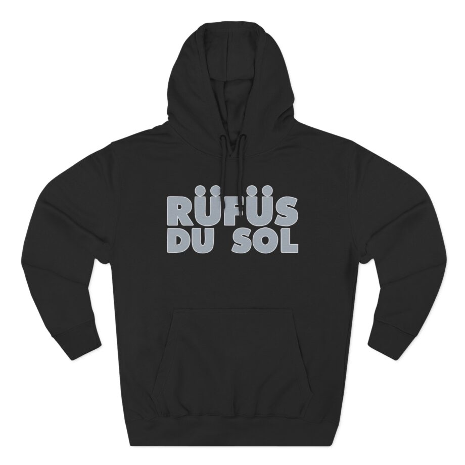 Rufus Du Sol Three-Panel Fleece Hoodie