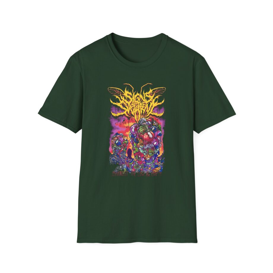 Signs of the Swarm Among Us the Low & Empty Unisex Softstyle T-Shirt