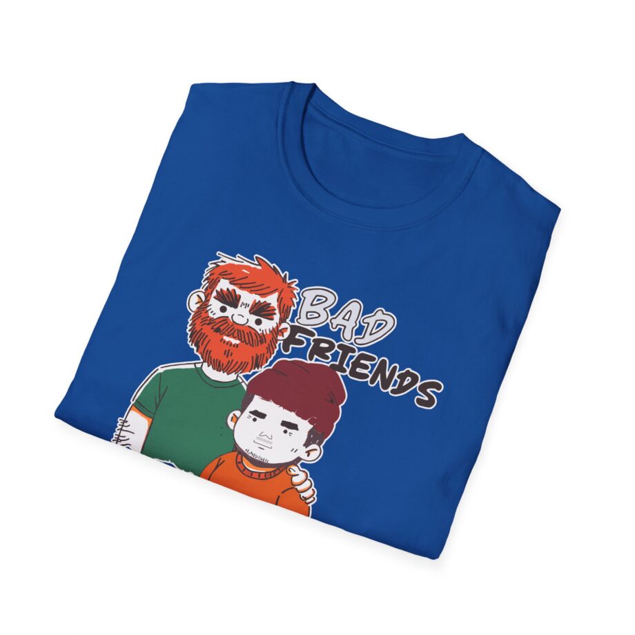 Bad Friends Hairy Unisex Softstyle T-shirt