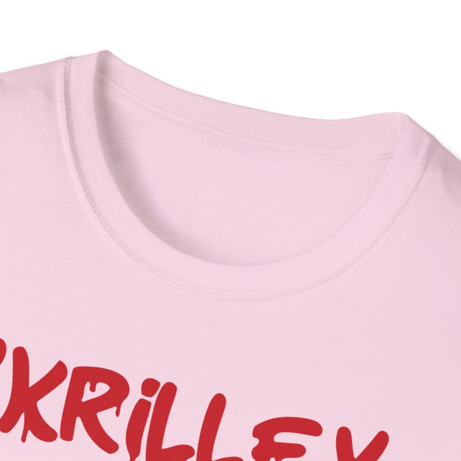 skrillex red girl Unisex Softstyle T-Shirt