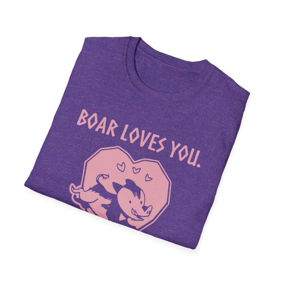 Valheim Boar Loves You Unisex Softstyle T-shirt