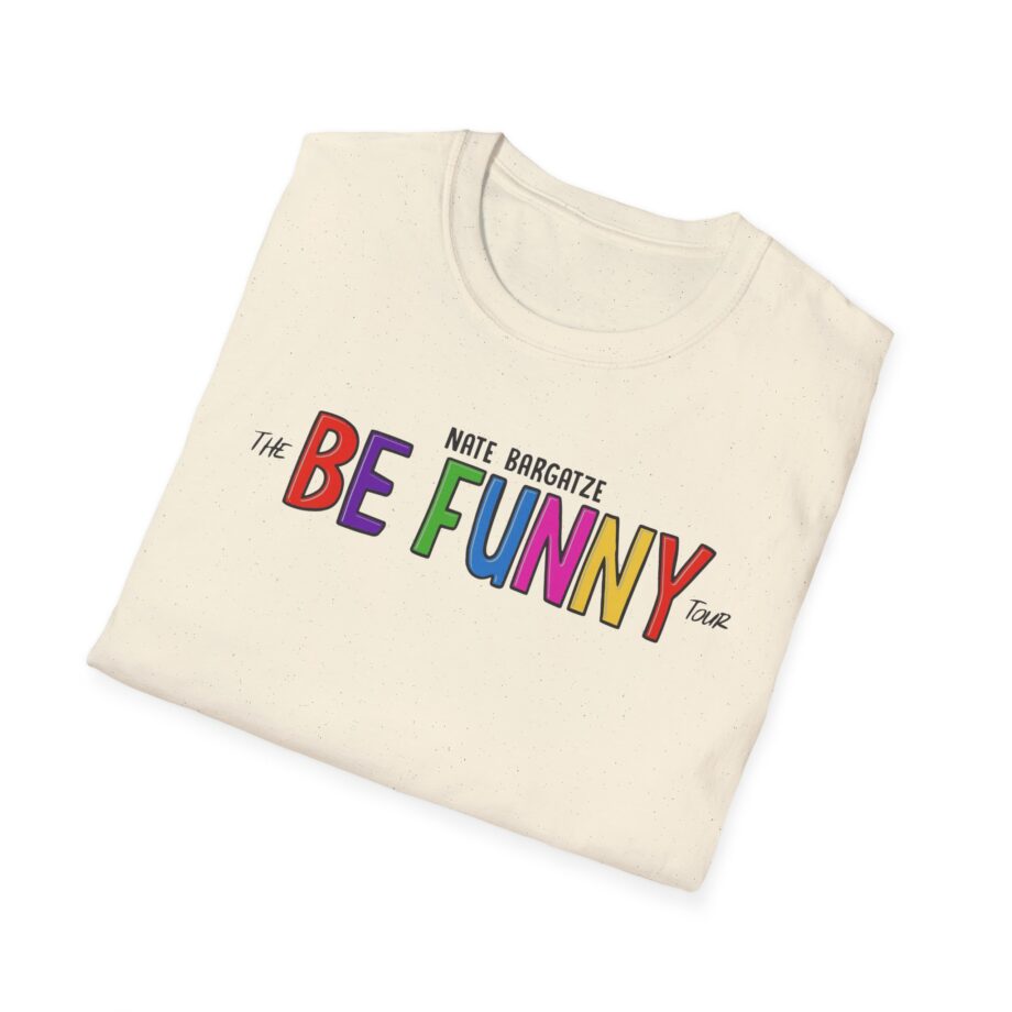 Nate Bargatze the Be Funny Tour Unisex Softstyle T-Shirt