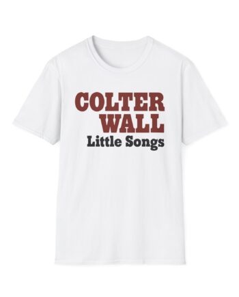 Colter Wall Little Songs Unisex Softstyle T-shirt