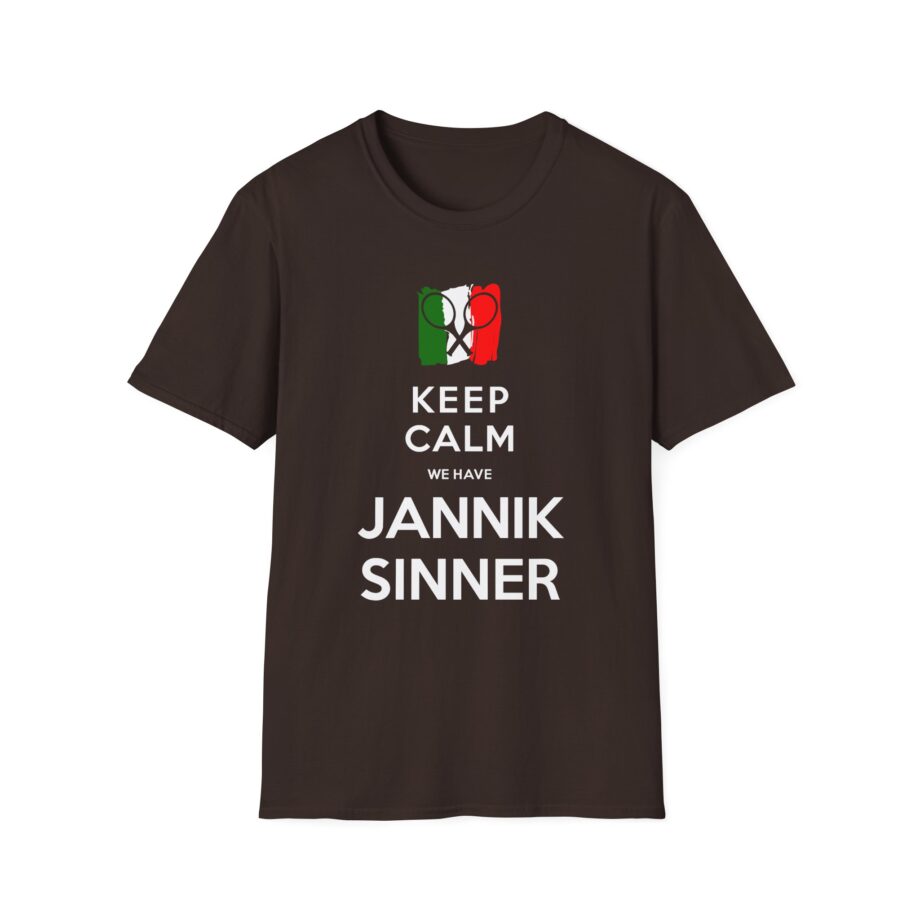 Jannik Sinner Keep Calm We Have  Unisex Softstyle T-Shirt