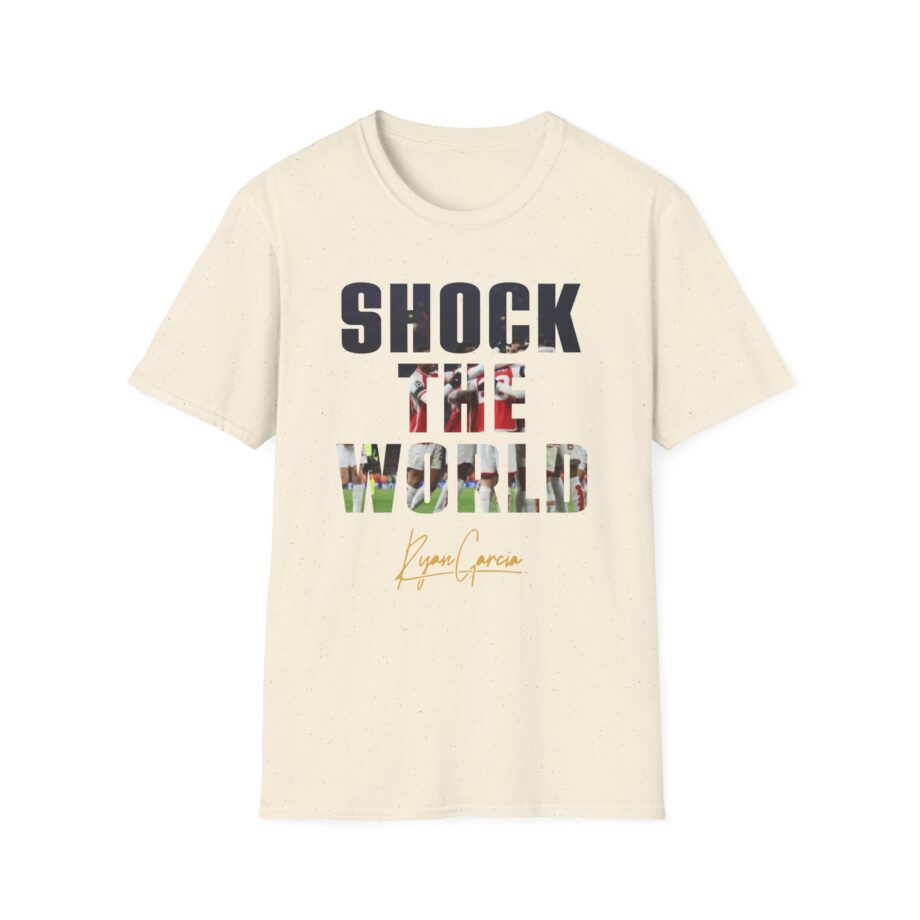 Ryan Garcia Shock the World Unisex Softstyle T-shirt
