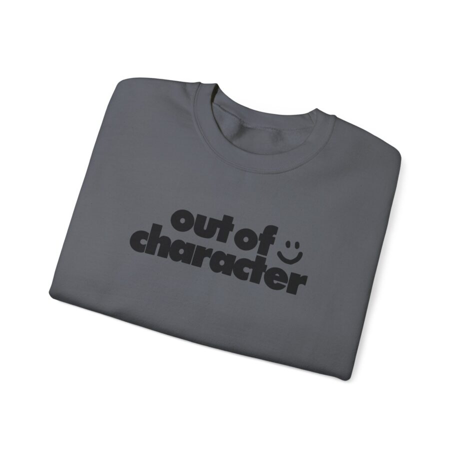 Slushy Noobz Out of Character Unisex Heavy Blend Crewneck Sweatshirt