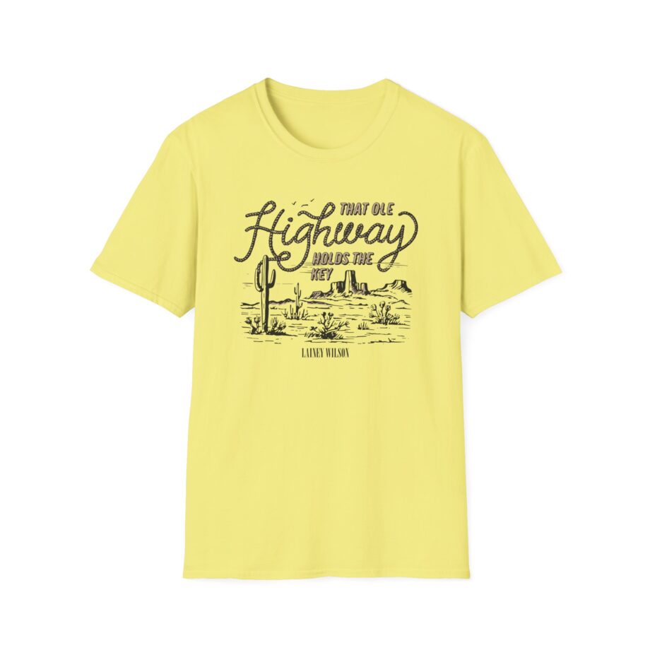 Lainey Wilson Highway Unisex Softstyle T-Shirt