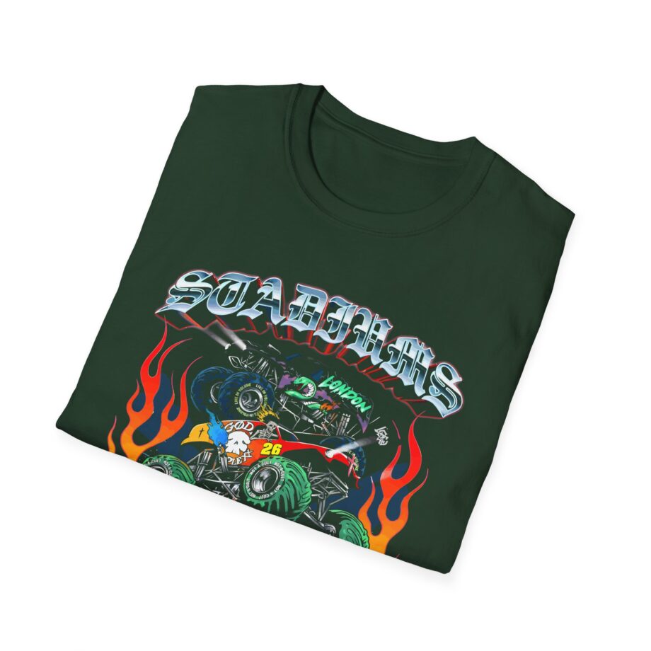 Saint Jhn Stadiums With London on Da Track Unisex Softstyle T-Shirt