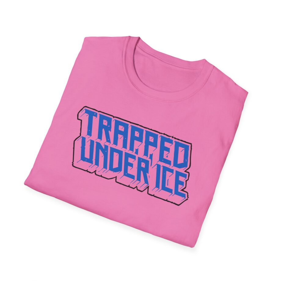 Trapped Under Ice Stacked 3d Logo Unisex Softstyle T-Shirt