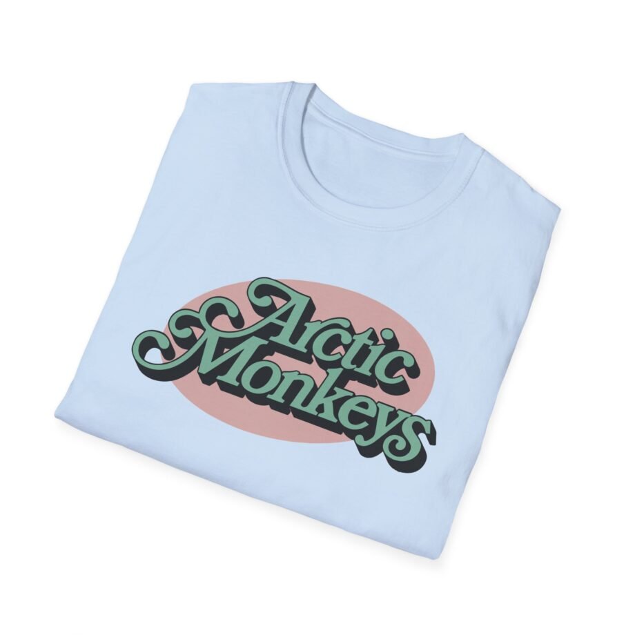 Arctic Monkeys Ornate Logo Unisex Softstyle T-shirt