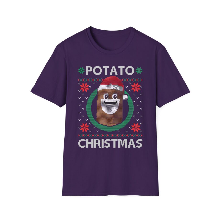 Luzu Potato Christmas Unisex Softstyle T-Shirt
