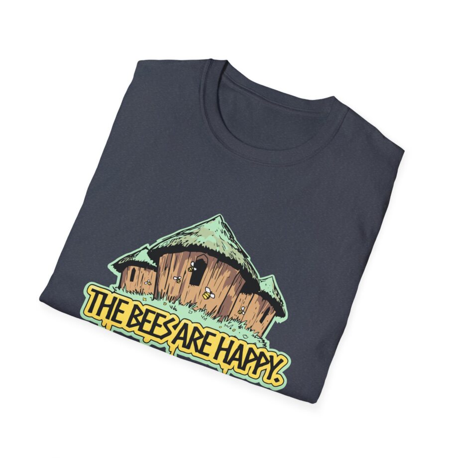 Valheim the Bees Are Happy Unisex Softstyle T-shirt