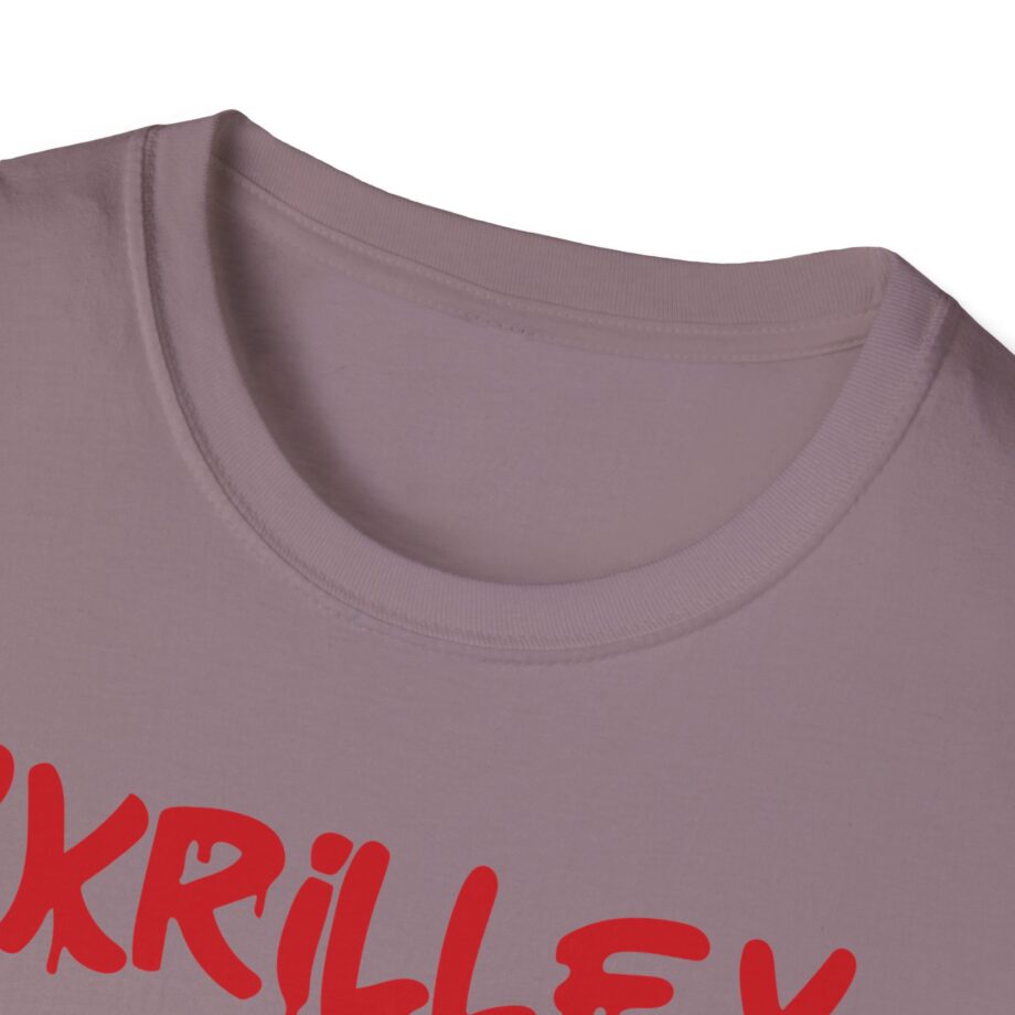 skrillex red girl Unisex Softstyle T-Shirt