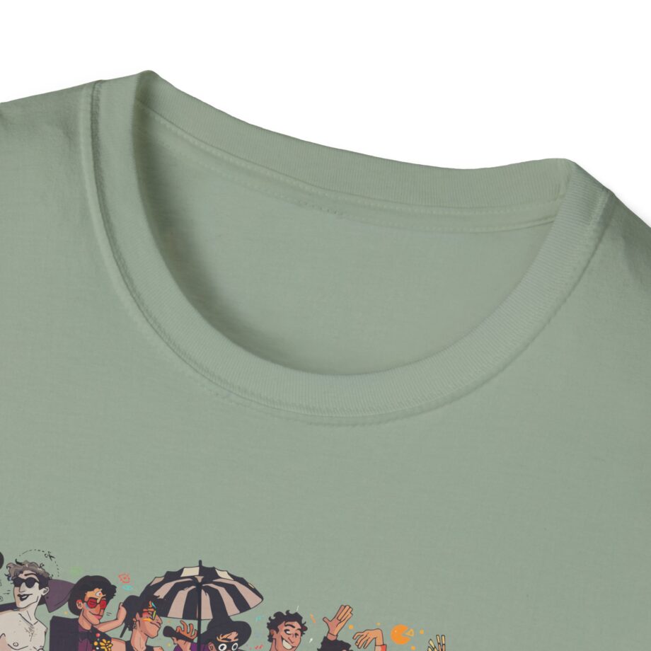 Will Wood Death of the Author Unisex Softstyle T-shirt