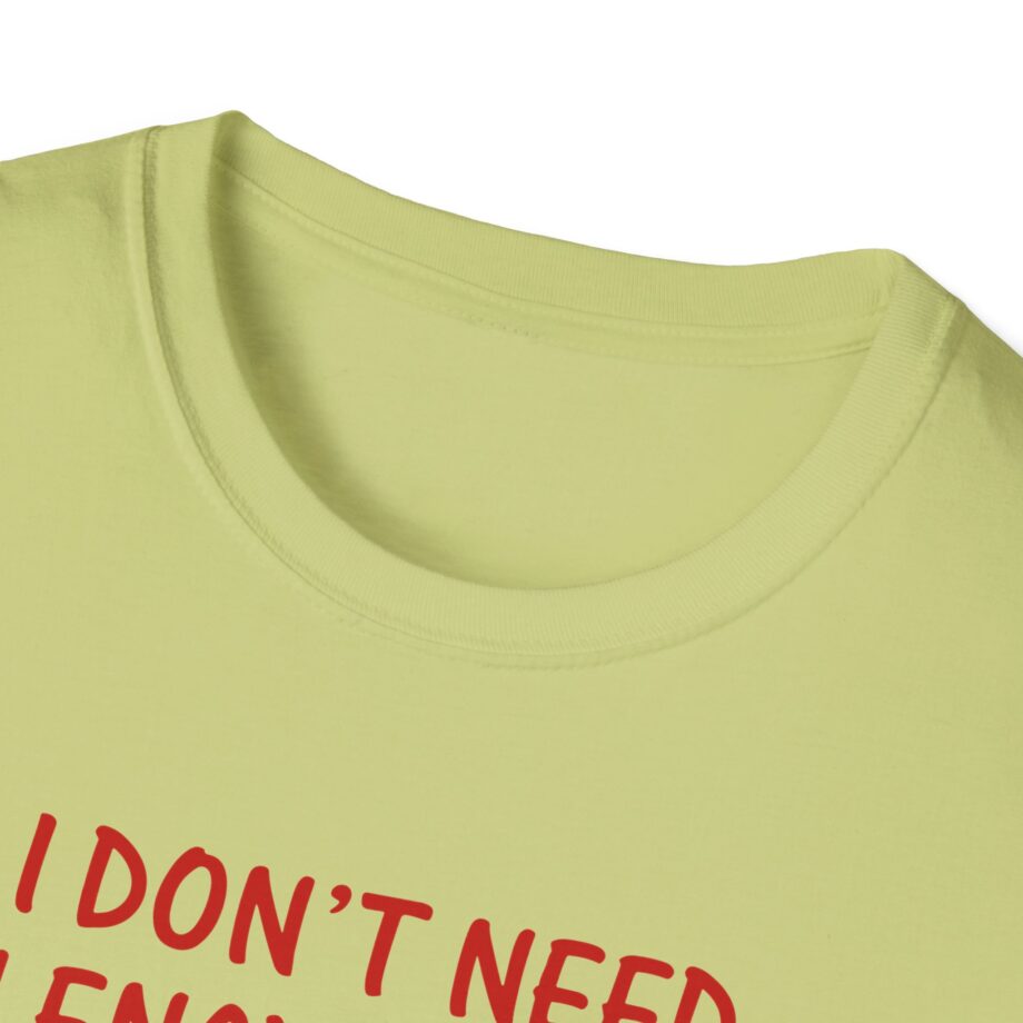 Slushy Noobz I Don’t Need An Encyclopedia My Wife Knows It All Unisex Softstyle T-shirt