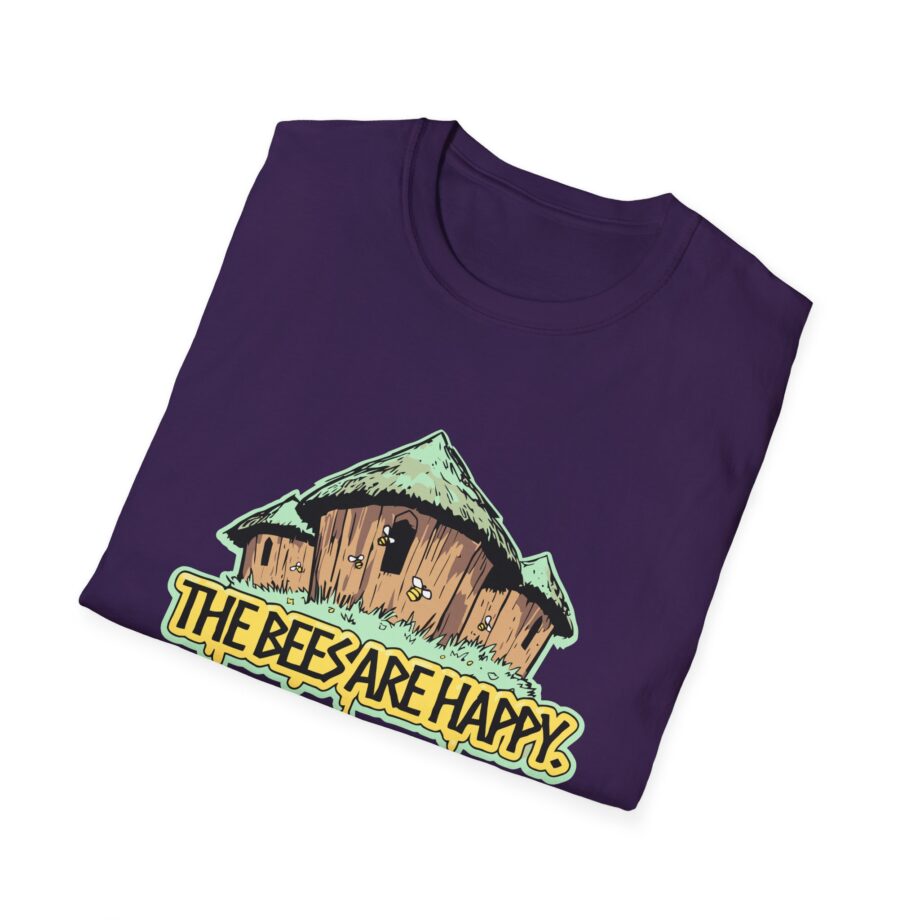 Valheim the Bees Are Happy Unisex Softstyle T-shirt