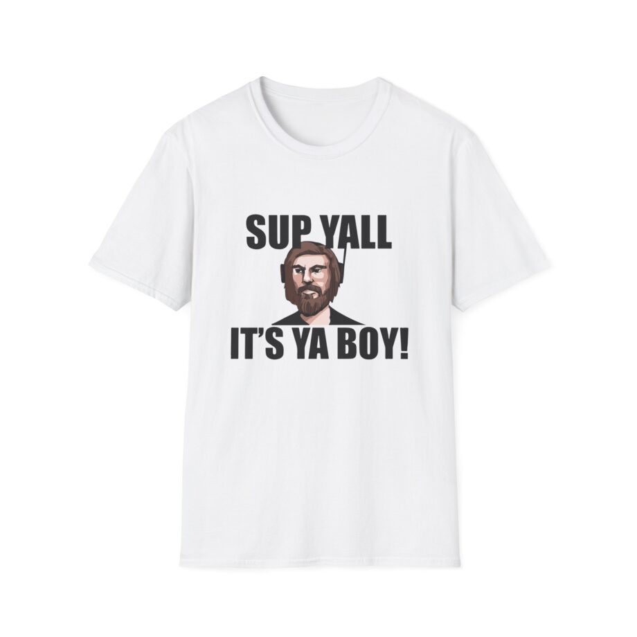 Zackrawrr Sup Yall It's Ya Boy Unisex Softstyle T-shirt