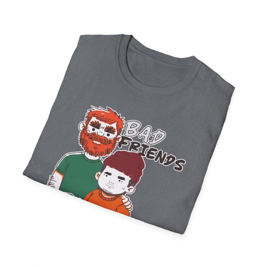 Bad Friends Hairy Unisex Softstyle T-shirt