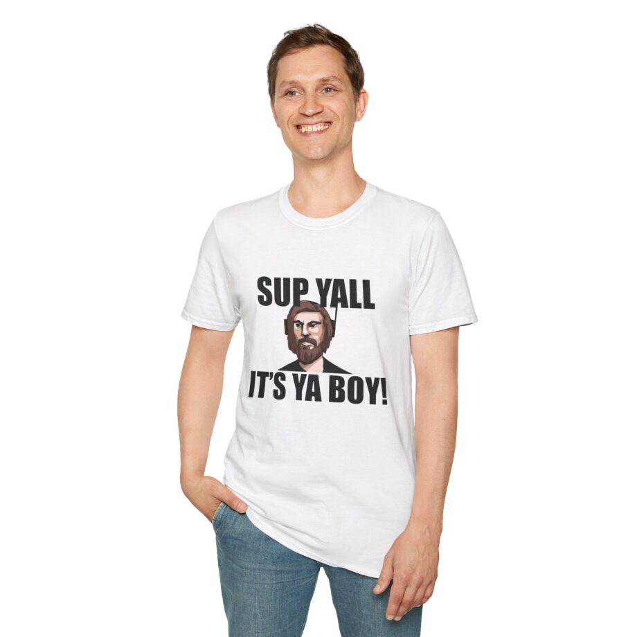 Zackrawrr Sup Yall It's Ya Boy Unisex Softstyle T-shirt