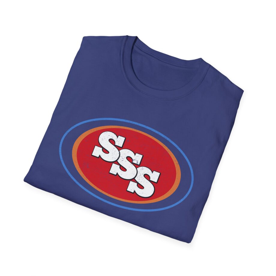 Seasick Steve Sss Oval Acid Unisex Softstyle T-Shirt