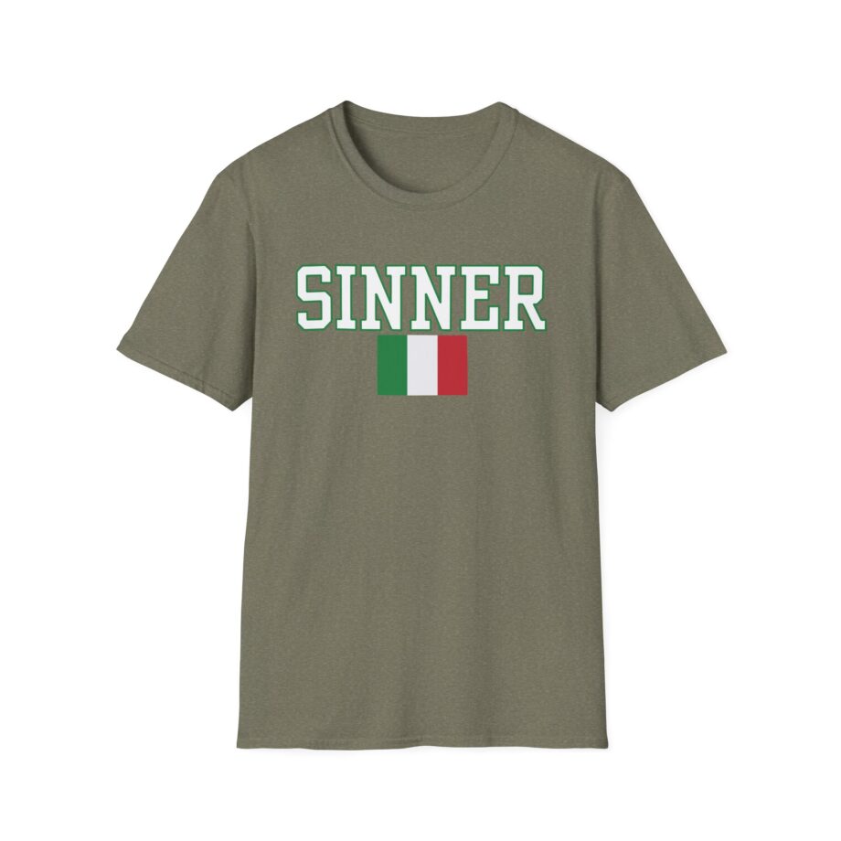 Jannik Sinner Unisex Softstyle T-Shirt