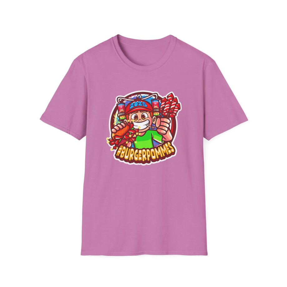 Burger Pommes  Unisex Softstyle T-Shirt