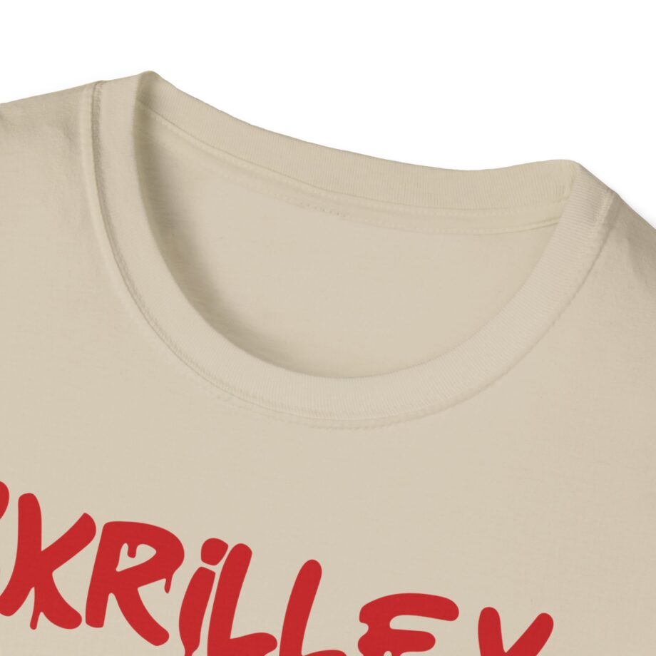 skrillex red girl Unisex Softstyle T-Shirt