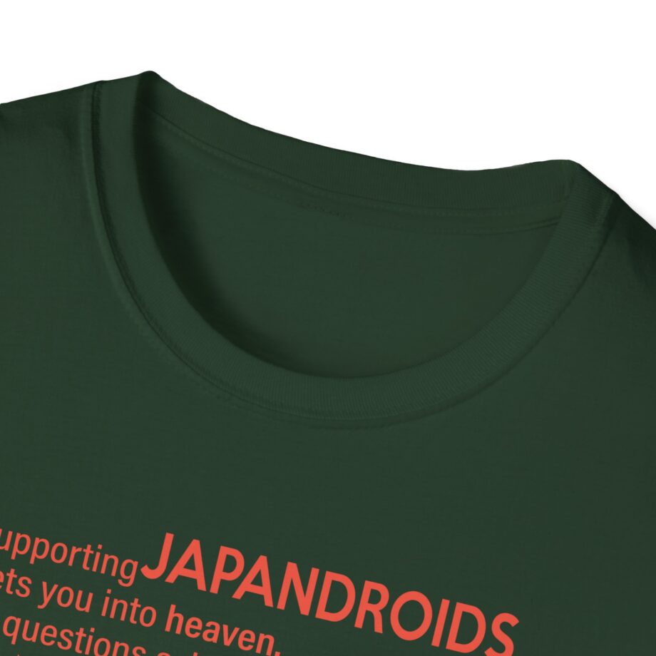 Supporting Japandroids Gets You Into Heaven No Questions Asked Unisex Softstyle T-Shirt