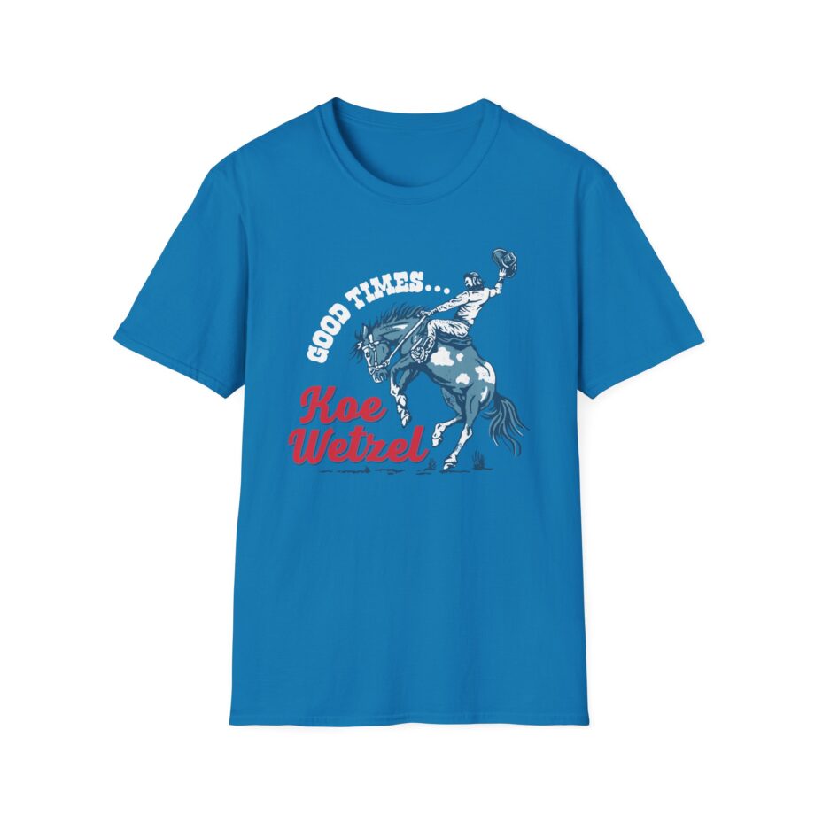 Koe Wetzel Good Times Bronco Unisex Softstyle T-shirt