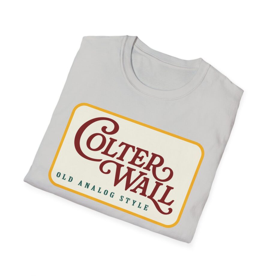 Colter Wall Old Analog Style Unisex Softstyle T-shirt
