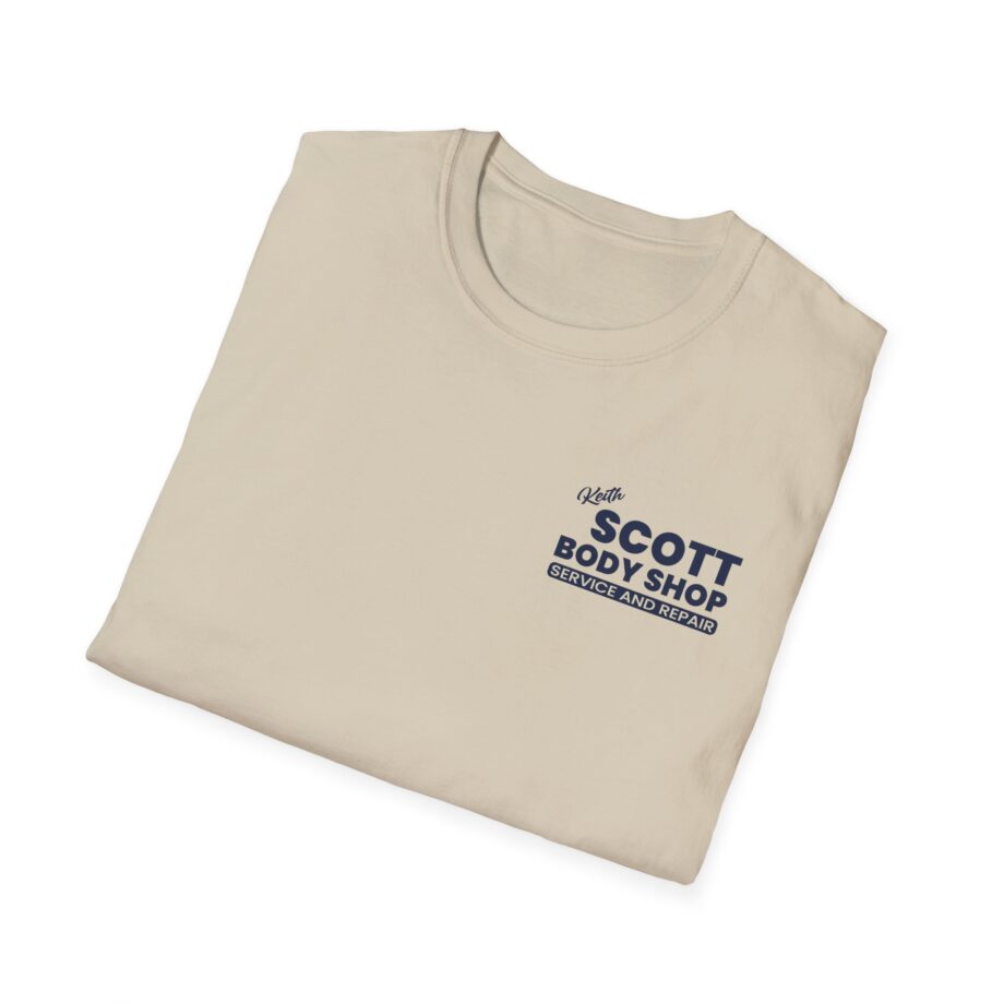 Keith Scott Body Shop One Tree Hill Unisex Softstyle Tee