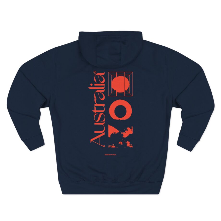 Rufus Du Sol Three-Panel Fleece Hoodie
